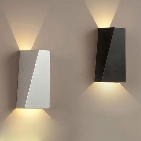 Vanjska zidna lampa Snaga 6W 4000K IP65- bijela