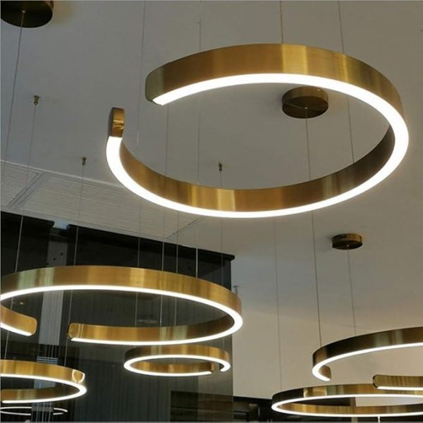 LED/SMD stropna visilica fi800 metal+akril 23W 3000K fiksna