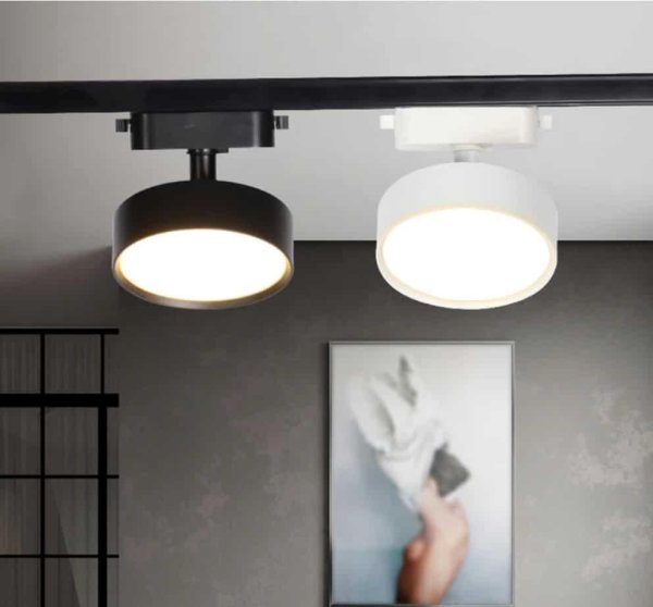 Tračna magnetna LED svjetiljka Decorate Snaga 12W 3000k- crna