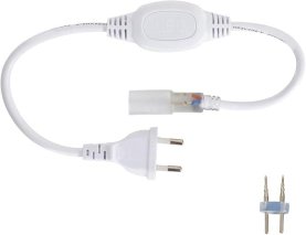 LED konektor- priključni kabel za 220V COB traku, max.8A