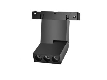 Tračna magnetna LED svjetiljka S20 Version 3 Snaga 6W 3000K- crna