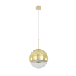Stropna visilica kugla GOLDEN-300 3000K 5W- zlatna