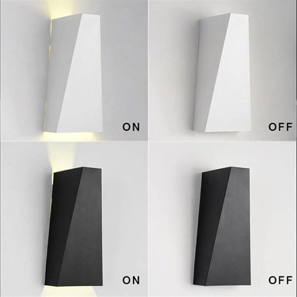 Vanjska zidna lampa Snaga 6W 4000K IP65- bijela