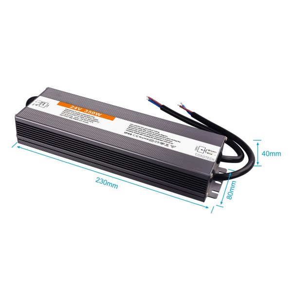 LED napajanje 350W 170-250V AC IP67