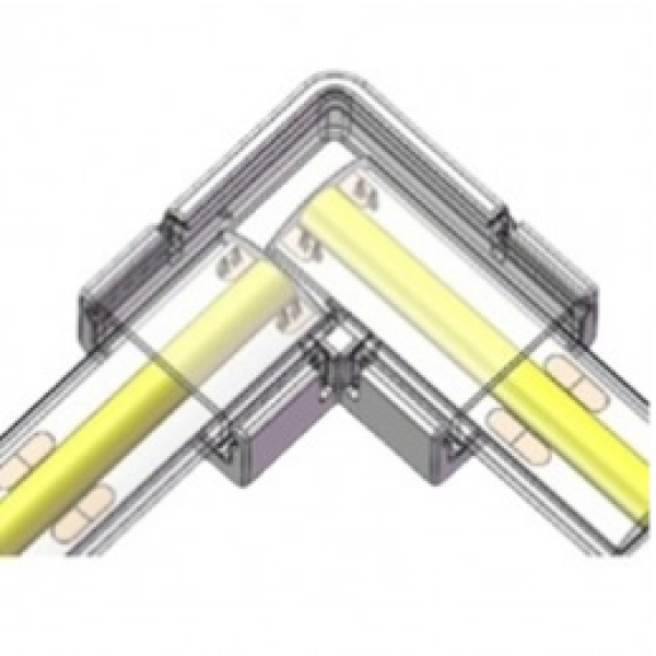 L vodootporni konektor LED PCB COB/SMD WP 8mm-2PIN IP67/68  - HR-IP-SC-2PIN-8MM-L