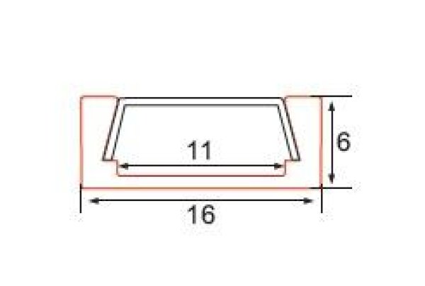 ALUMINIJSKI PROFIL C007