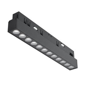Led magnetni reflektor-ravni točkasti Snaga 60W - crna