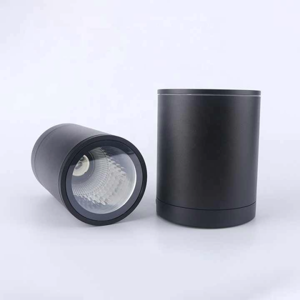 Nadgradni okrugli reflektor GU10 100*60mm- antracit