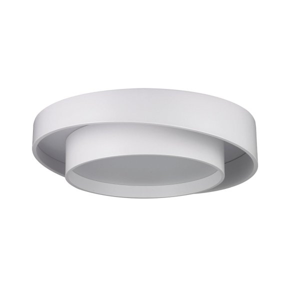 Stropna LED plafonjera fi400*H140mm iron+acry 3000K 12W- bijela