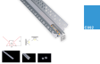 ALUMINIJSKI PROFIL UGRADBENI-RUPIČASTA KRILCA gore C092