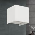 Vanjska zidna lampa Snaga 2x6W 4000K IP65- bijela