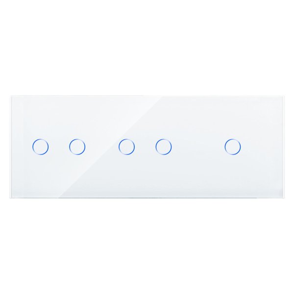 Trostruki stakleni panel 5g(2+2+1) 86*228- crna