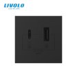 Modul / USB-1A1C 36W - crni