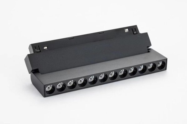 Led magnetni reflektor zakretni-točkasti Snaga 12W 3000K- crna