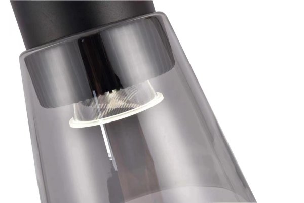 Stropna viseća LED svjetiljka Snaga 10W - crna