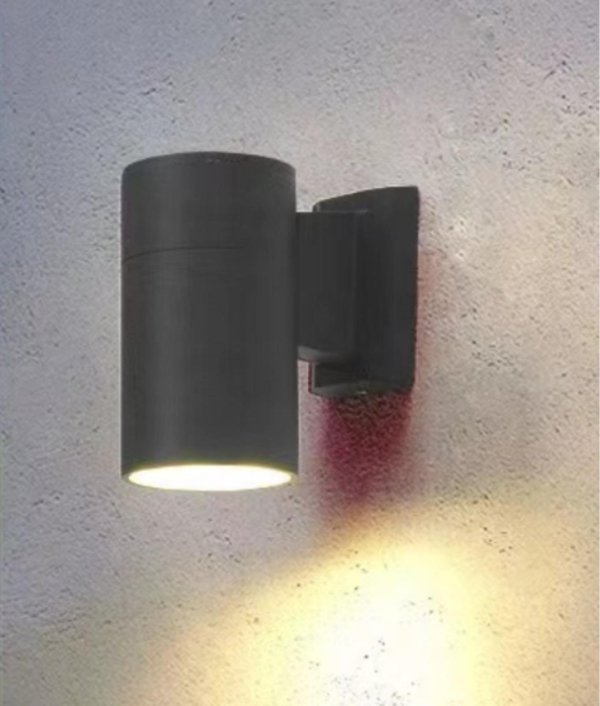 Vanjska zidna tuba 6W-3000K - crna