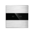 Aluminijski touch panel dvije tipke 