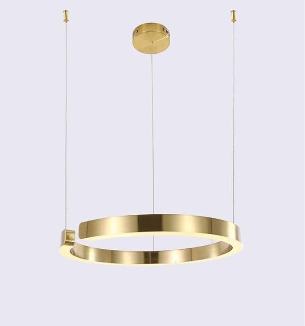 LED/SMD stropna visilica fi800 metal+akril 23W 3000K fiksna