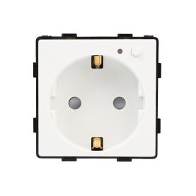 Modul / WI-FI EU utičnica 16A- tipka on/off sa led indikatorom- crna