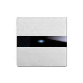 Aluminijski touch panel jedna tipka - srebrna