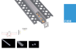 ALUMINIJSKI PROFIL UGRADBENI-RUPIČASTA KRILCA C096