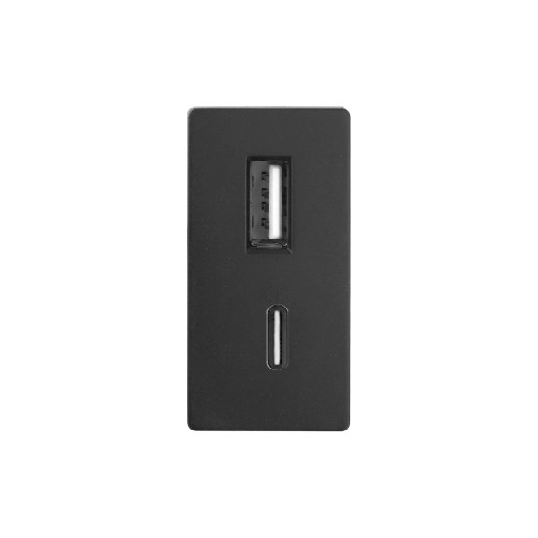 Modul / 1m USB A+C 20W- bijela