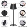 Stolna LED lampa Snaga 3W 3000K- crna