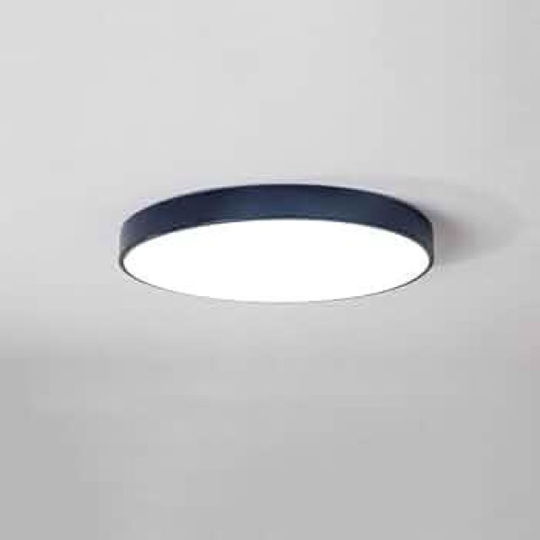 Stropna LED plafonjera 24W - crna