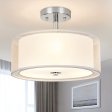 Stropna LED lampa 450*290mm E27/3*40W